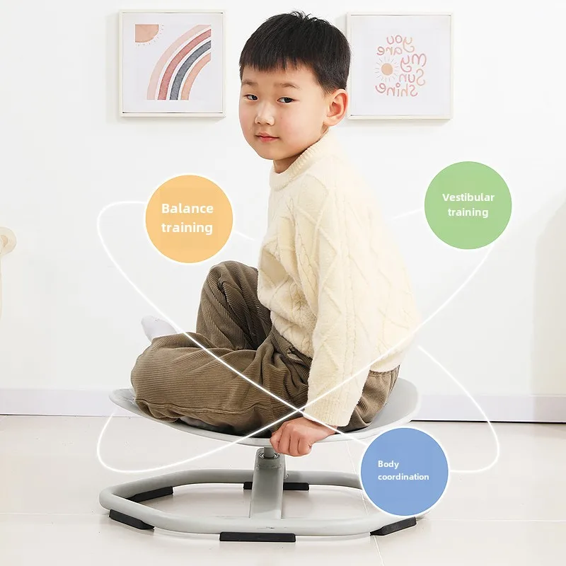 Jouets pour enfants, intégration sensorielle Montessori, équilibre muet, chaise rotative, entraînement sportif, aide pédagogique, jouets sensoriels, grand Gyroscope