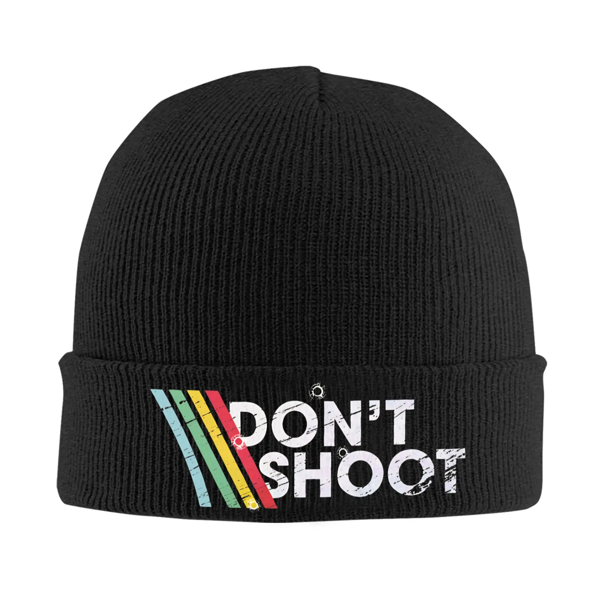 Arc Raiders Game Dont Shoot Hats Autumn Winter Beanie Warm  Caps Female Male Acrylic Knitted Hat