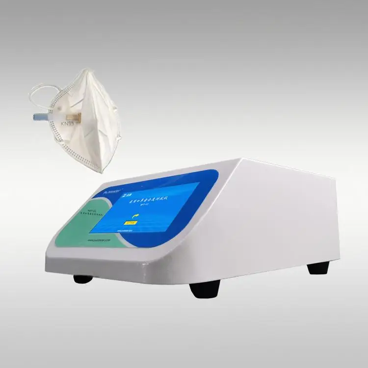 Mask Fitting Tester Face Mask Sealing Test Equipment Quantitative Particle Counting Machine N95 Respirator Fit Testing HOTOTECH
