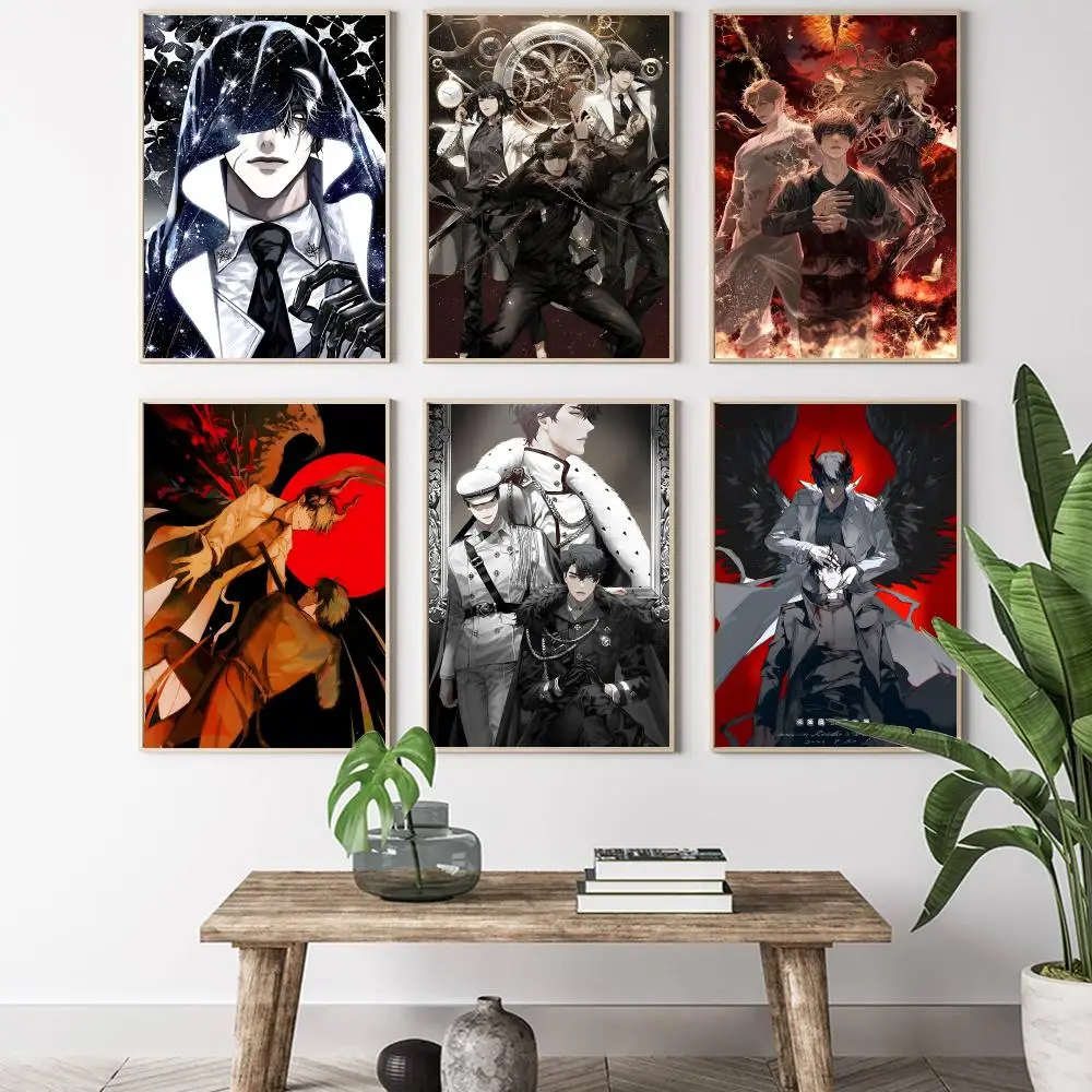Korea-Carton O-Omniscient Readers Viewpoint Painting Calligraphy HD Canvas Poster living room bedroom bar aesthetic decoration