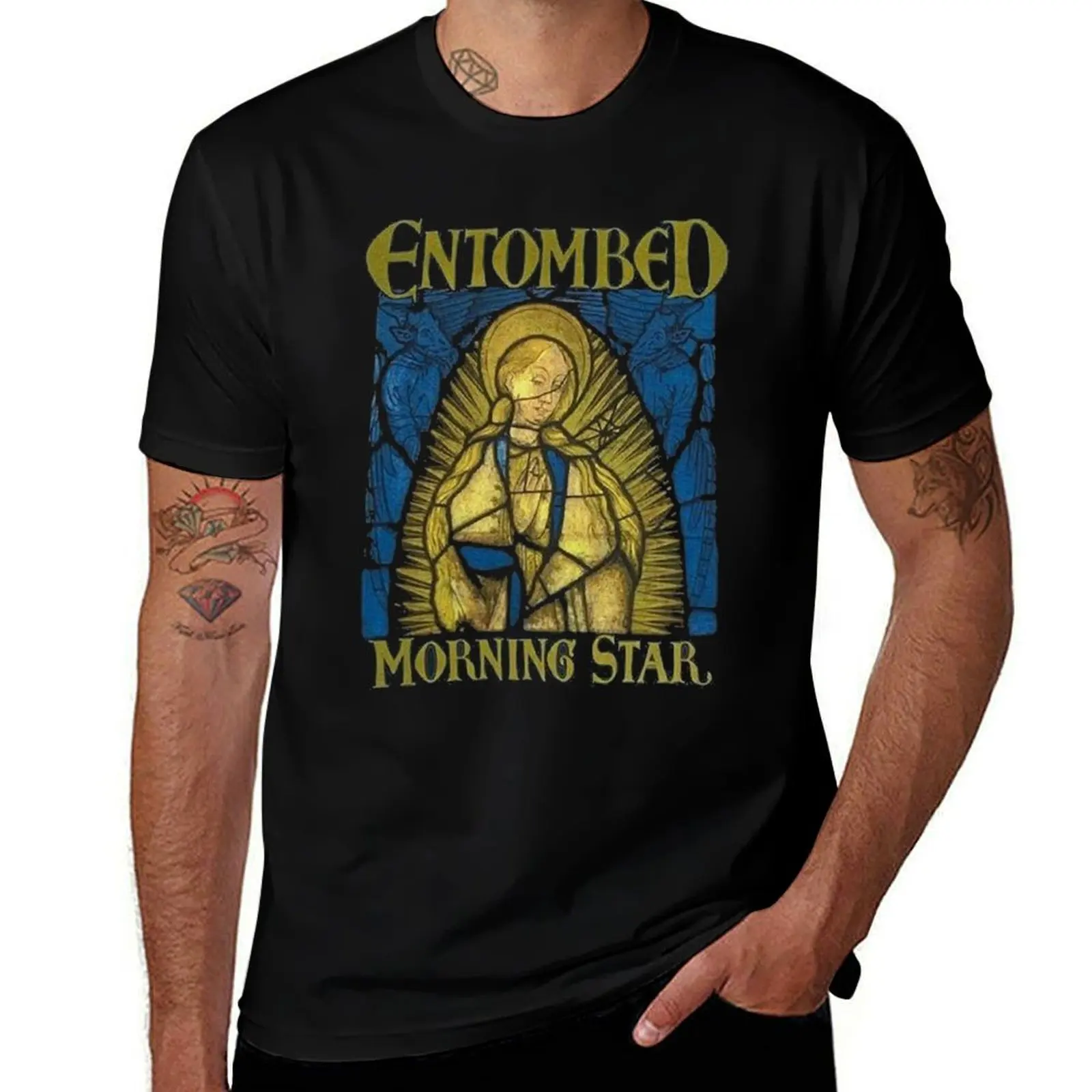 Entombed T-Shirt Work Wear Short Sleeve T-Shirt
