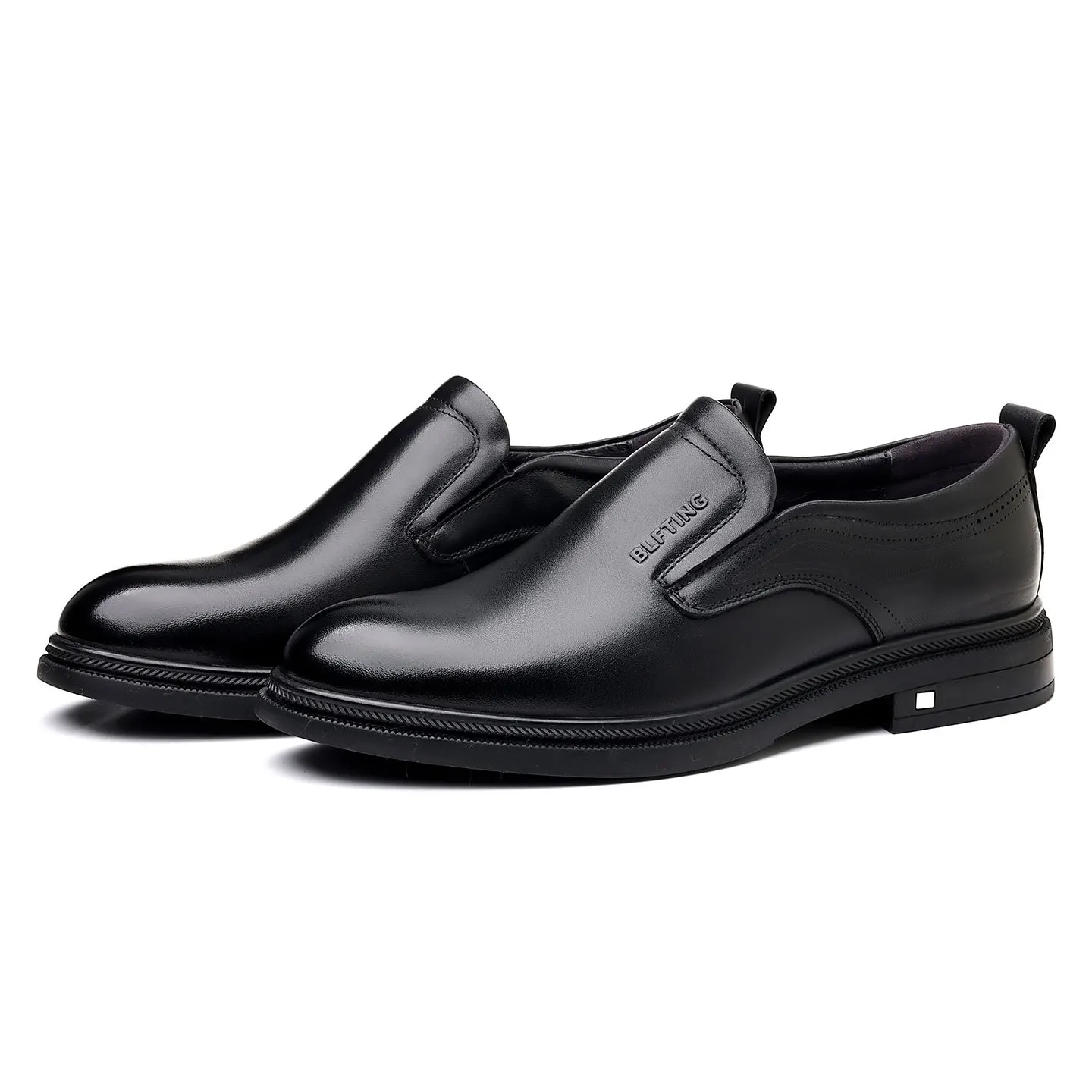 

Spring Autumn New Dress Shoes for Men Black Fashion Genuine Leather Shoes Male High Quality Business Casual Derby Shoe Man