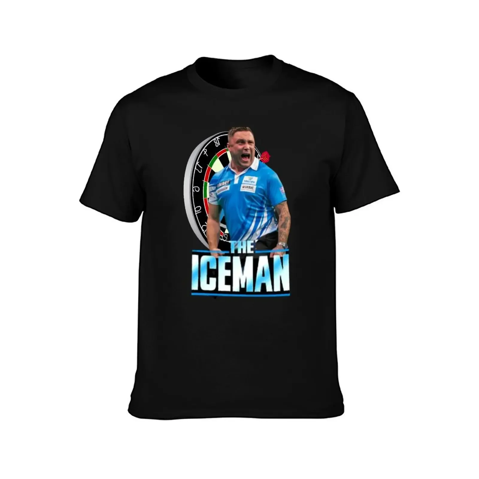 Gerwyn price Darts Wales Gerwyn price Gerwyn price the iceman darts player lover T-Shirt plain t shirt men