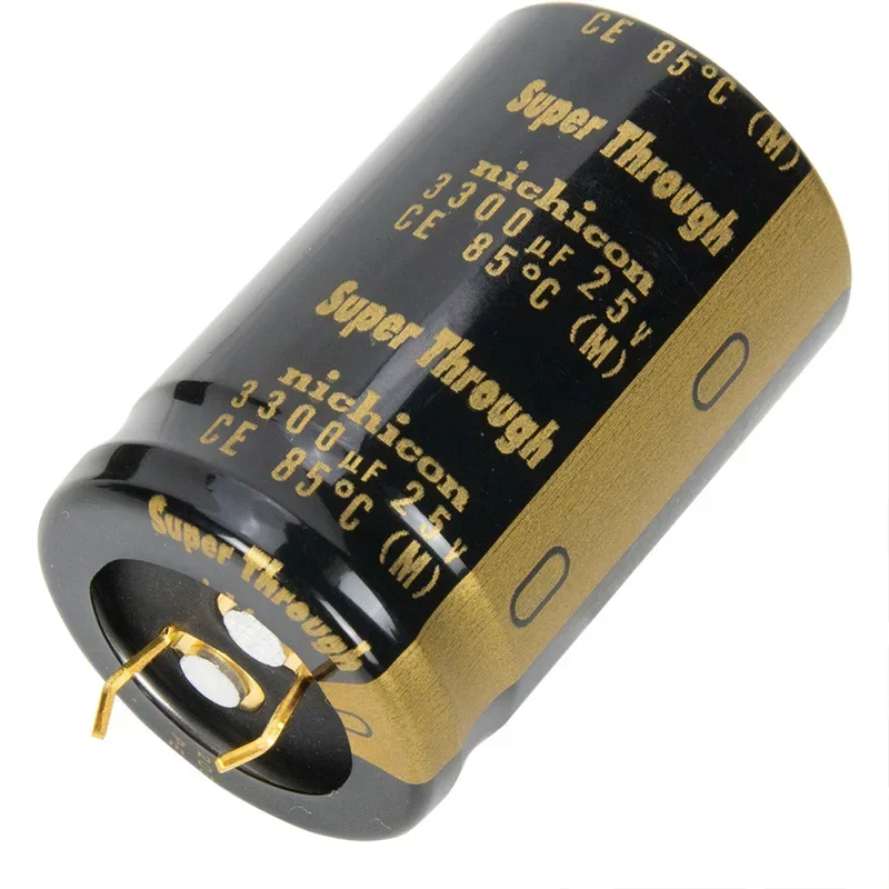 1PCS/5PCS Nichicon KG SuperThrough 25V3300uF Ultra-penetrating audio electrolytic capacitors