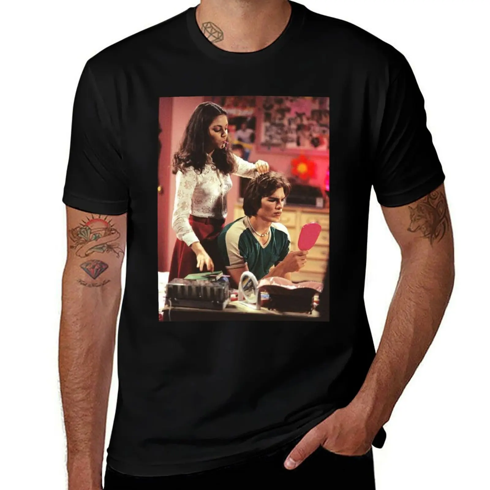 70's show - Jackie and Kelso T-Shirt Daily Wear Print T-Shirt