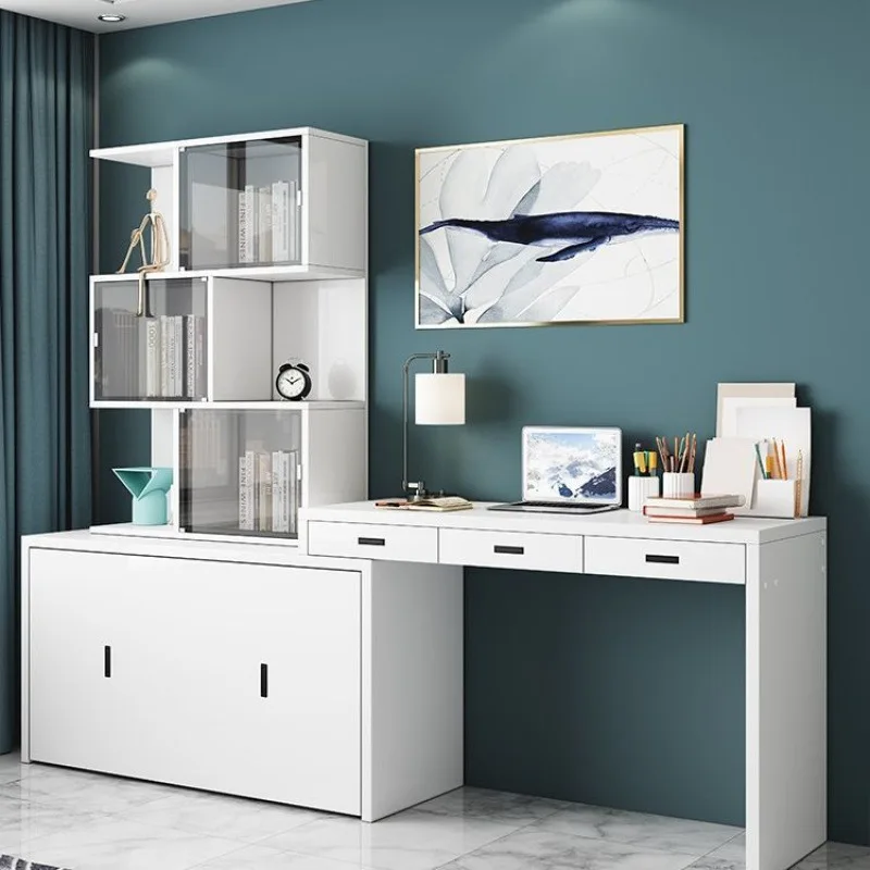 ML Simple Modern Multifunctional Office Lunch Break Bed Home Study Invisible Folding Bed Cabinet