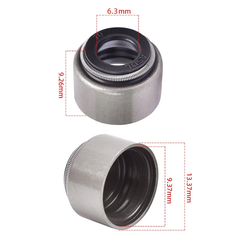 3.5mm 4mm 4.5mm 5mm 6mm Universal Moto Engine Valve Stem Oil Seal For KT/M BMW Kawasaki For Yamaha  Suzuki Honda Indian CFmoto
