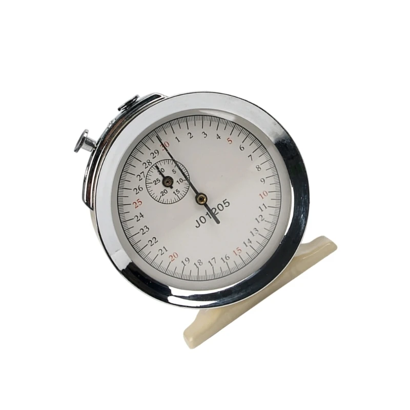  Educational Timer Mechanical Stopwatch Metal Stop Clock Timing Instrument for Physics Experiments and Sports Training