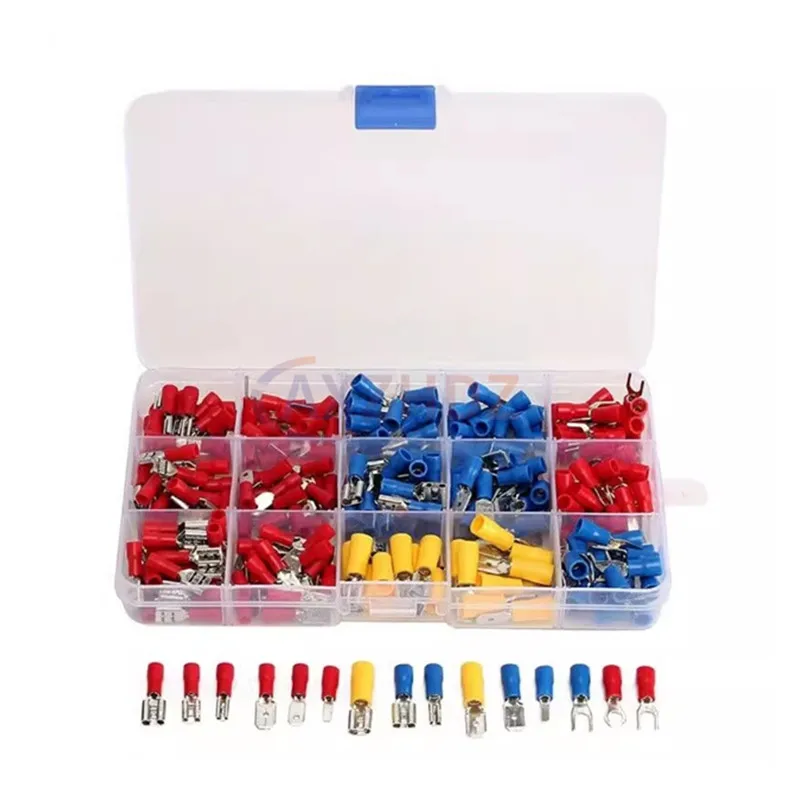 280 قطعة محطة تجعيد معزول المجرف سلك موصل الأسلاك الكهربائية كابل التوصيل الباردة ضغط محطات الأسلاك السريعة أطقم #5