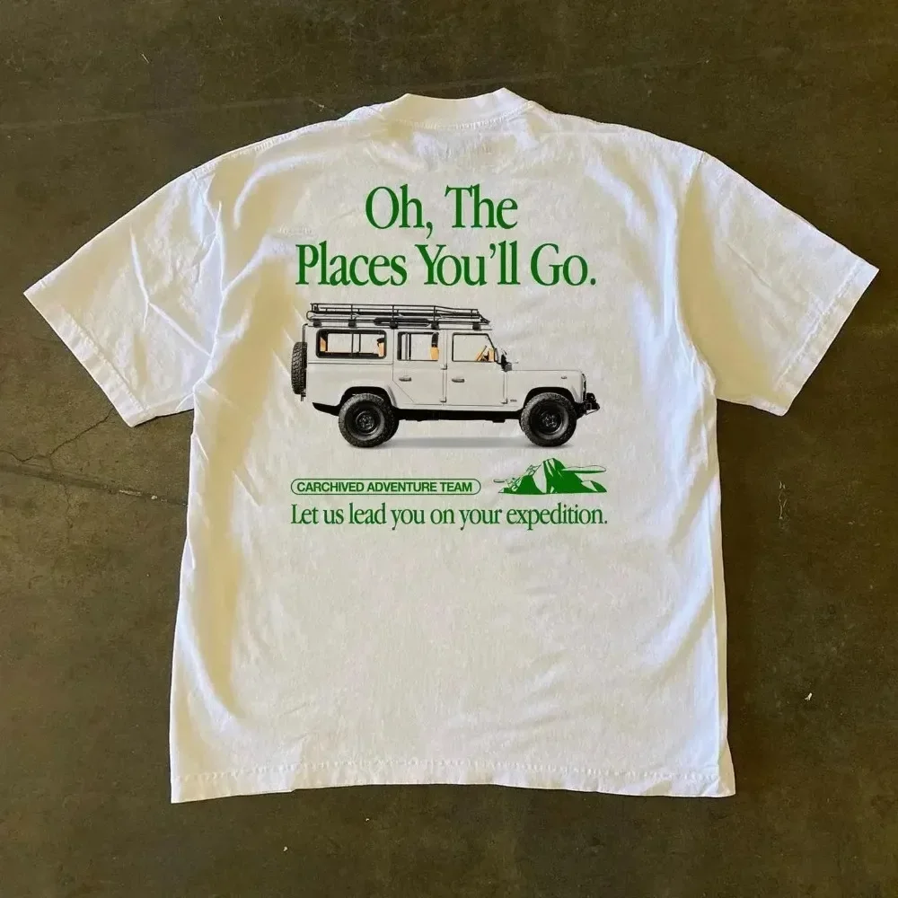 

2023 новая модель Y2k Street, винтажная хлопковая футболка с короткими рукавами и принтом анимированного алфавита для мужчин и женщин, летняя футболка Harajuku d Streetwear