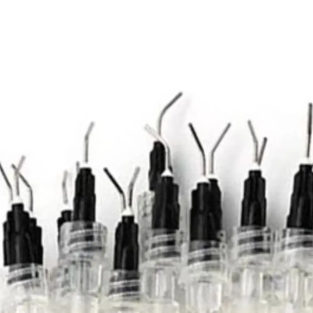 20Pcs Disposable Dental Saliva Ejector Aspirator Pre Bent with Needle Tip Suction Instrument for Dentistry Procedures Set