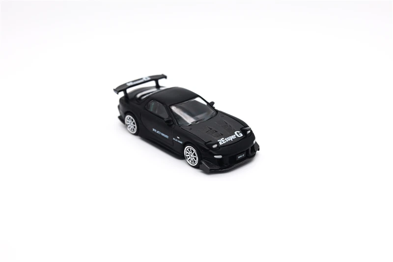 

Xcartoys x POP RACE 1:64 RX7 RE AMEMIYA WIDE BODY grey Metal Diecast Collector's Vehicle Model Car