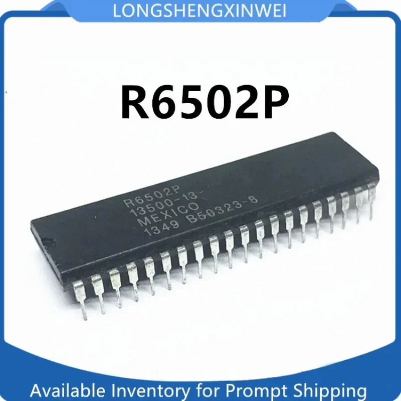 1PCS R6502P Original  DIP40 New Microcontroller Chip in Stock