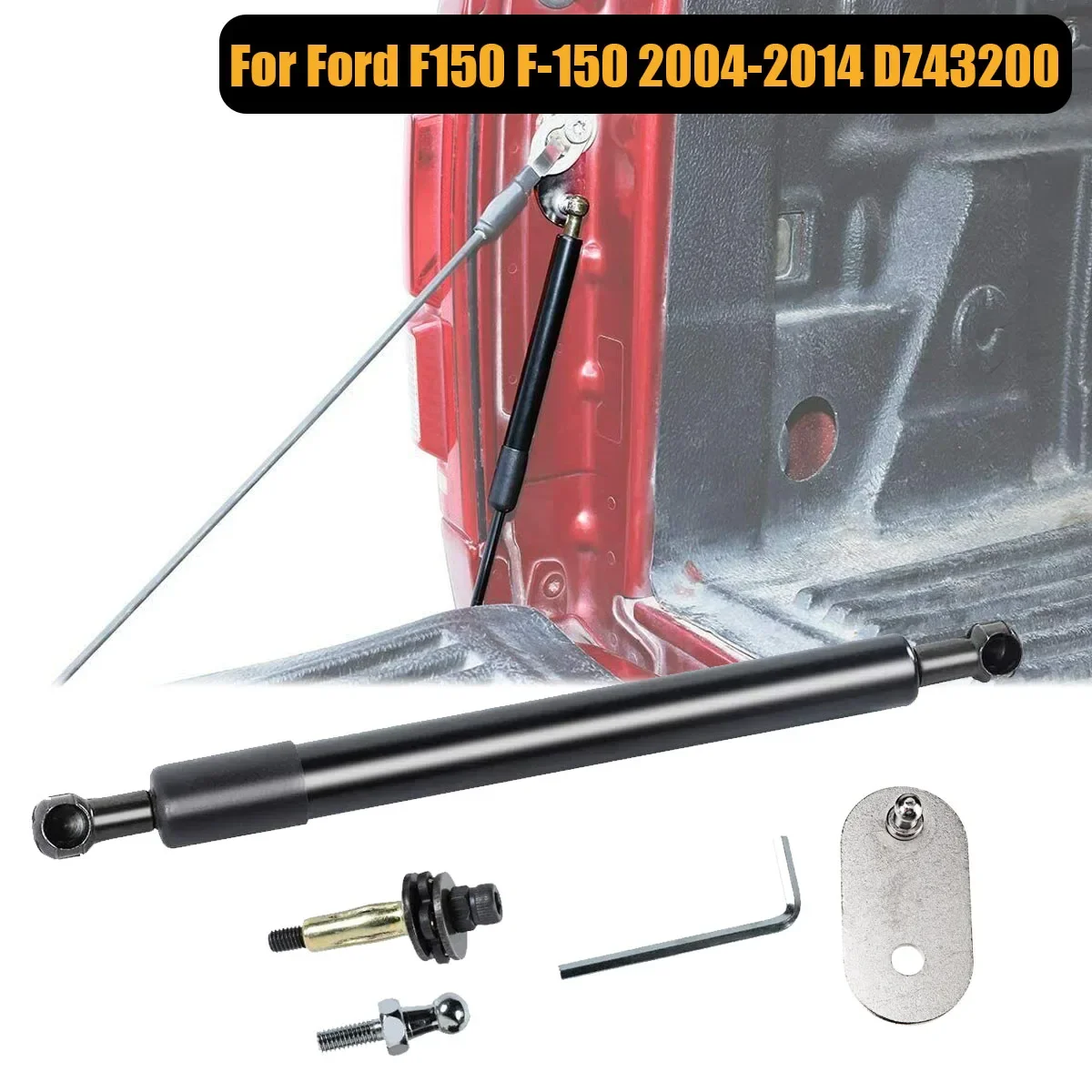 Rear Tailgate Assist Lift Support Gas Struts Spring Shock Slow Down Damper For Ford F150 F-150 2004-2014 DZ43200 Car Accessories