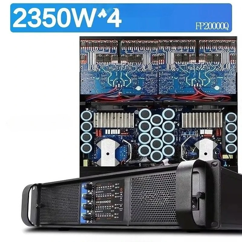4-way FP20000Q 2350w*4 Channel Watt High-power Professional Amplifier for Audio System Amplifier