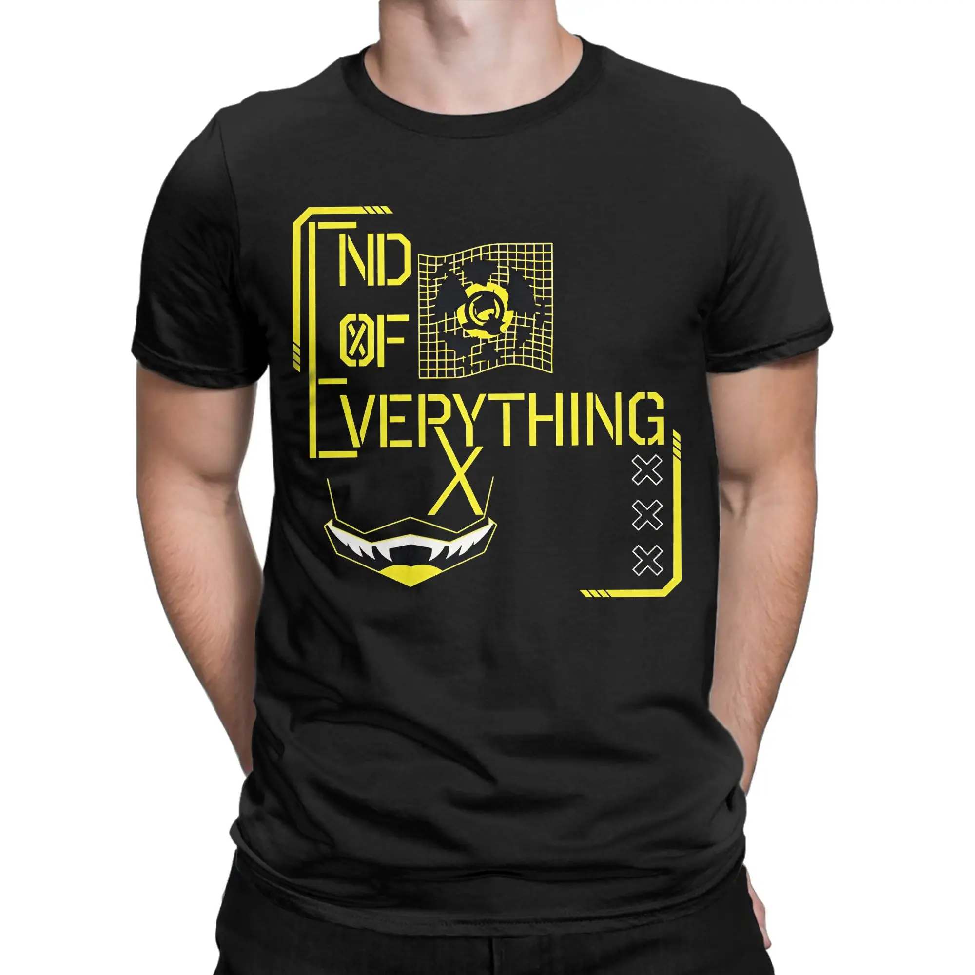 Futuristic Cyber Robot Classic mMurder Drones Novelty 100% Cotton T-Shirt Tees Tops For Men