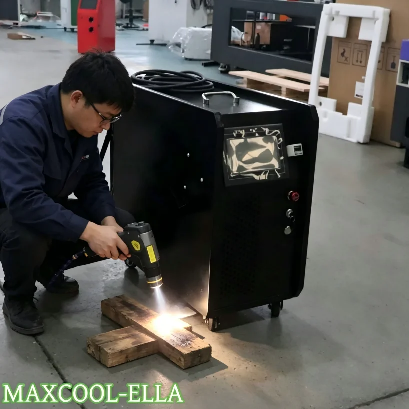 Wood Metals Paint Removing JPT Mopa Laser Cleaner 300w 500w Pulsed Lazer Car Surface Oil Rust Cleaning Tools Sale