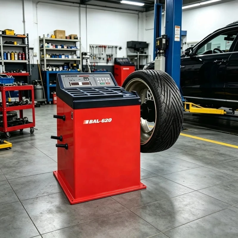 Complete Semi-Automatic Tire Balancing Maintenance Set Full Accessories One-stop Wheel Care Tool TIANHONG Brand 1 Year Warranty