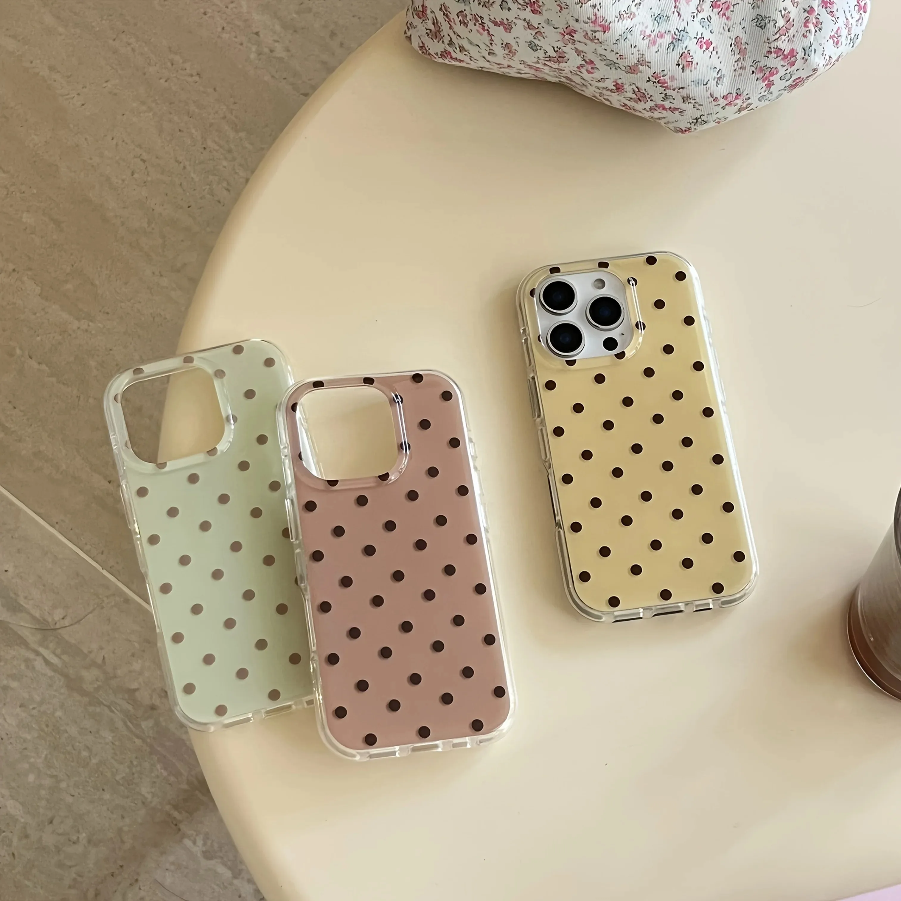 Vivo Y28 - Polka Dots Capa de telefone para