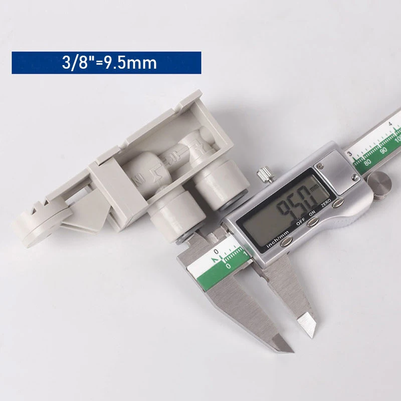 Detalhe 4 de Válvula solenoide 1/4 3/8 Inch Water Cut-off Valve RO Reverse Osmosis System Leakage Protection Shutoff Valve Água e vapor