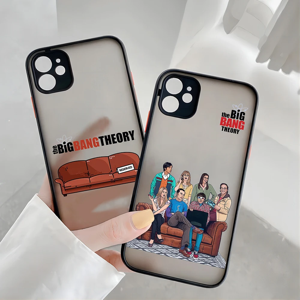 The Big Bang Theory tv show Phone Case For iPhone 15 14 13 12 11 Mini Pro Max X XR XSMax 7 8 Plus Matte Transparent Back Cover