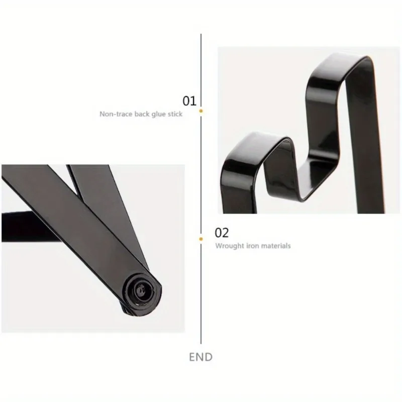 1Pc Foldable Garbage Bag Holder Kitchen Cabinet Over Door Hanging Rack Cupboard Trash Bag Storage Shelf