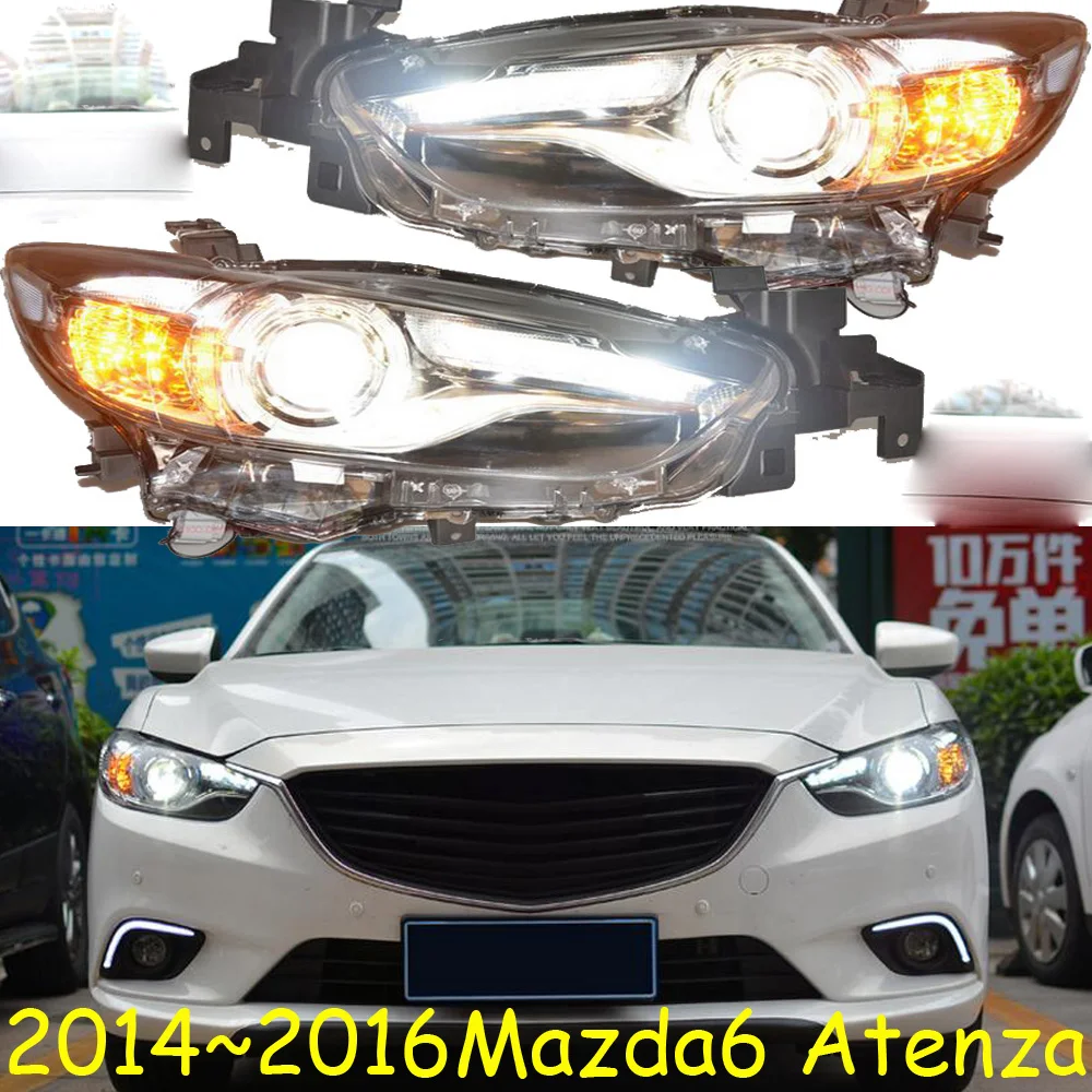 

HID, 2014 ~ 2016, Стайлинг автомобиля для Mazda 6 Mazda6 Atenza, фары, автомобильные аксессуары, фара для заднего фонаря Mazda6 Atenza
