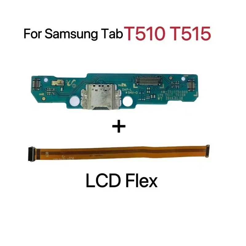 For Samsung Galaxy Tab A 10.1 inch t515 T510 USB charging port dock charger plug LCD display flex cable connect repair part