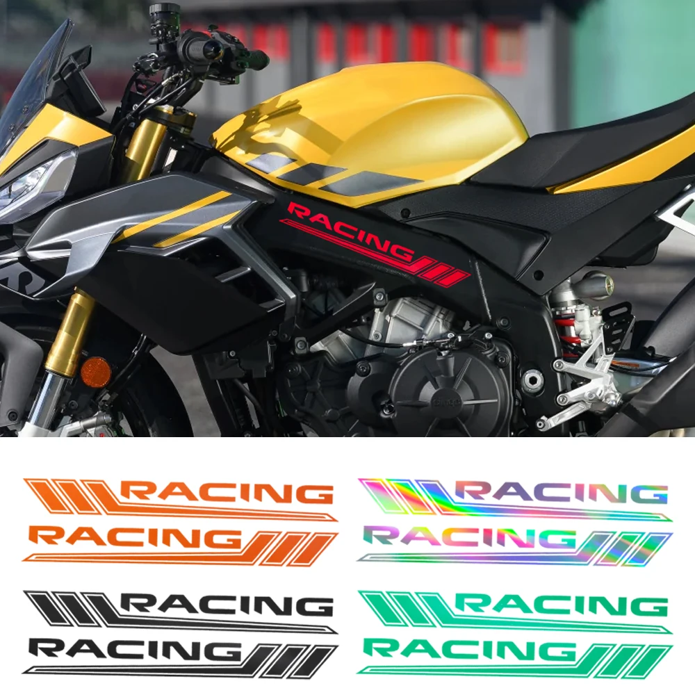 2x Motorcycle Stickers for Aprilia Racing RS 125 660 457 Tuareg 125 660 Tuono V4 1100 RSV4 1100 SXR 50 SR GT 200 RX 125 SR GT400