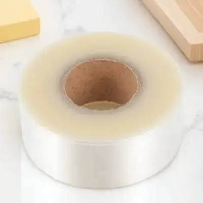 

500Pcs Clear Labels Stickers PVC Barcode Label Protector Weatherproof Anti Curl for Libraries Hospitals Offices