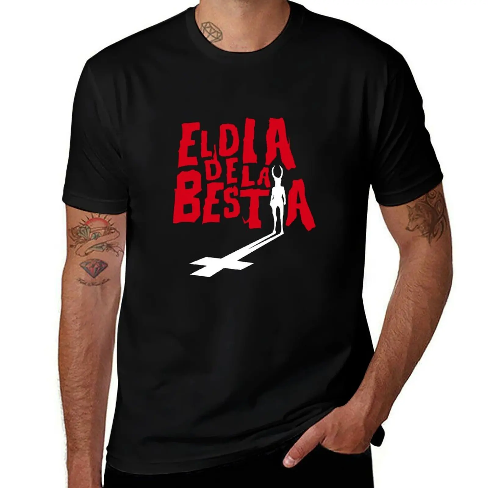 THE DAY OF THE BEAST T-Shirt Minimalist Graphic Tee Shirt T-Shirt