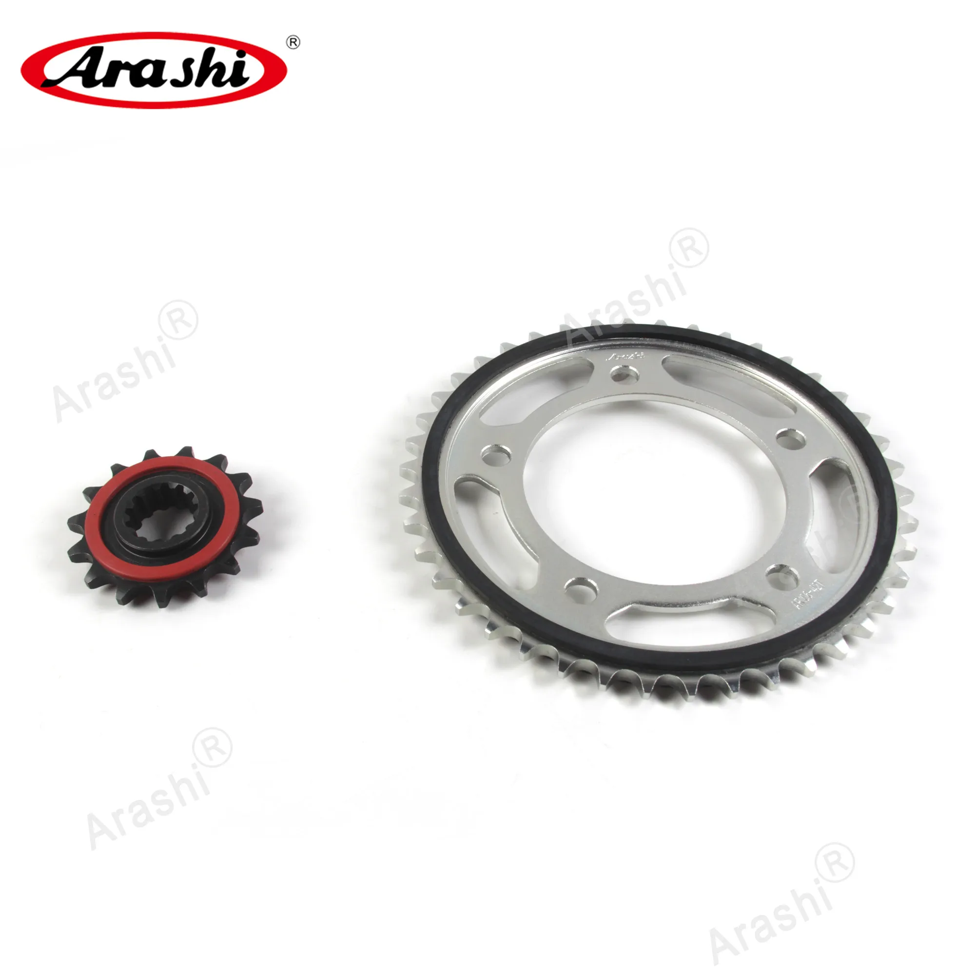 

Motorcycle 525 Chain Front 15T Rear 42T Rubber Cushioned Sprocket Kit For HONDA CB650 R Neo Sports Cafe 2019/ CBR650R 2019-2020