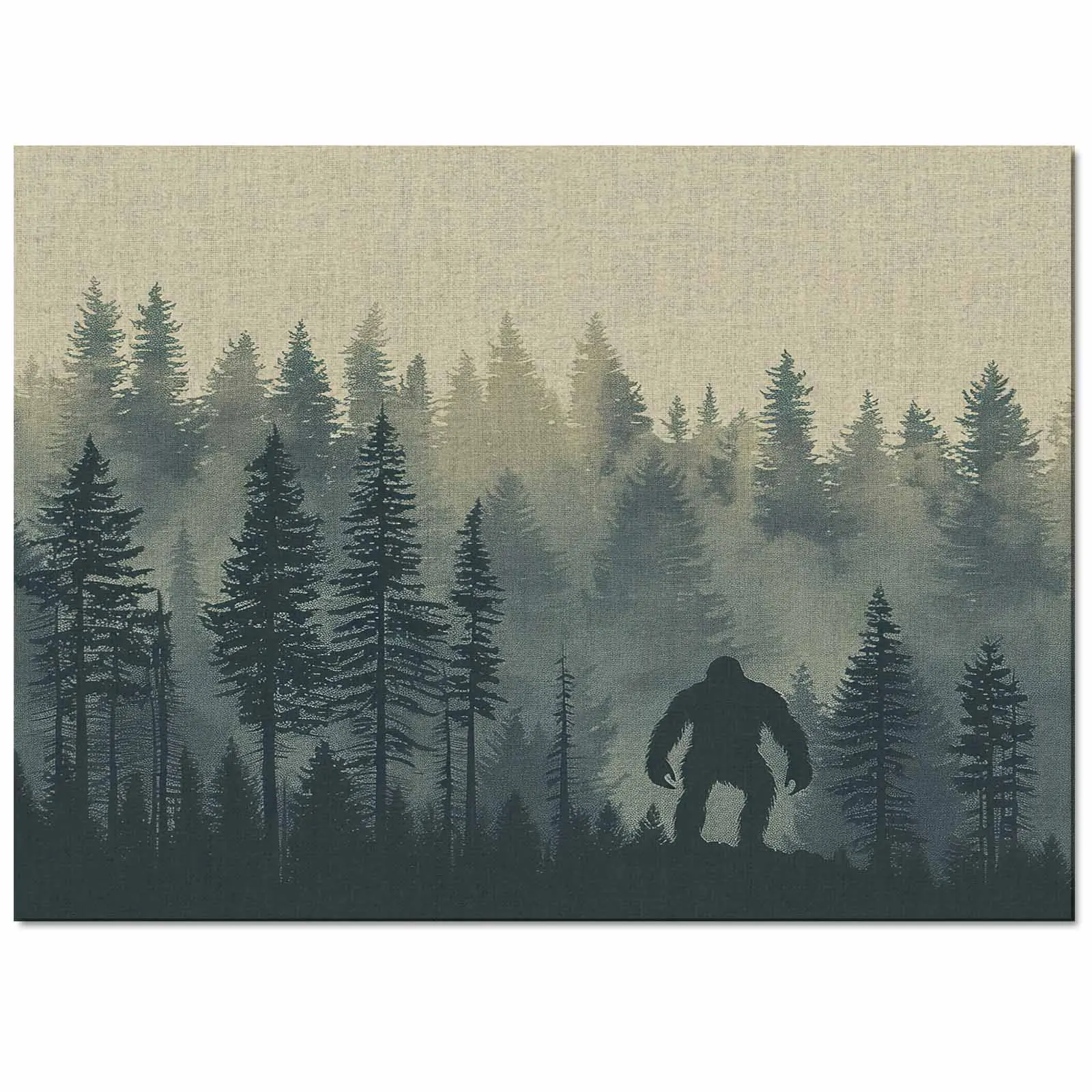 Forest Trees Chimpanzees Bedroom Decor Washable Carpet Modern Style Carpets for Living Room Fluffy Soft Bedside Rug Home