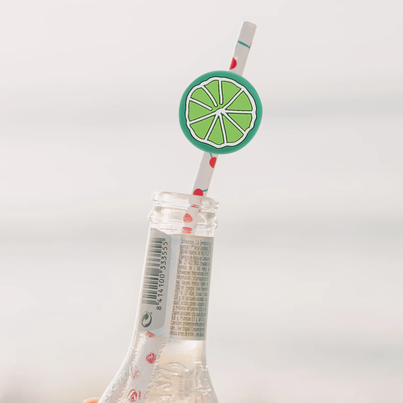 

12Pcs Straw Decorations Silicone Plant Shape Cute Straw Toppers Reusable Charms for Drinks Party Home Bar