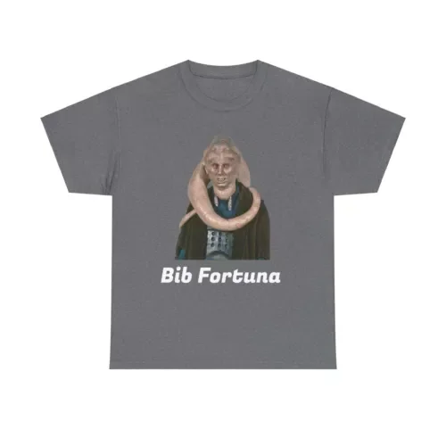 Bib Fortuna - Unisex Heavy Cotton Tee Y2K tops Unisex Summer Short Sleeve