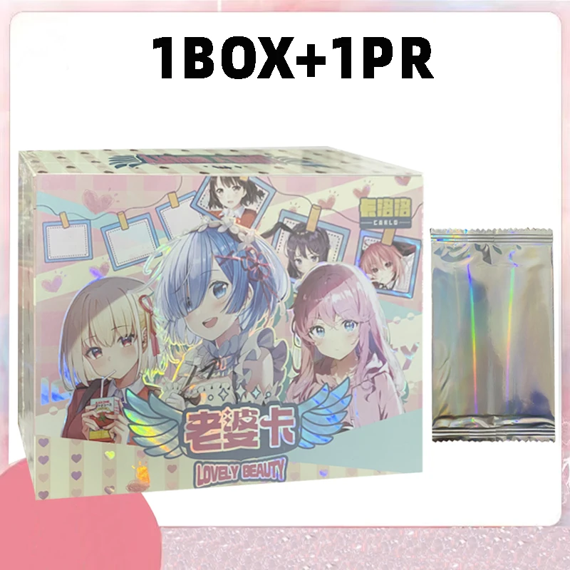 Goddess Story Waifu Cards Booster Box  Anime Waifu Girl Game Card Child Kids Table Toys For Family Birthday Gift