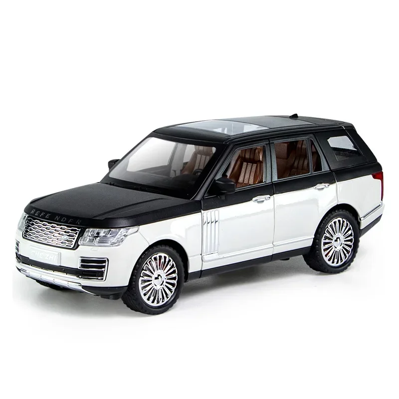 

1:24 SUV Alloy Car Land Rover Range Rover Mode Diecasts & Toy Metal Off-road Vehicles Car Model Simulation Collection Gift