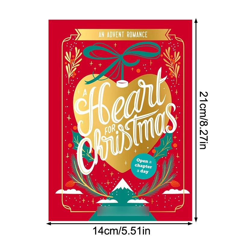 24 dias de natal amor advento calendário livro, calendário de advento 2025,24 dias véspera de natal amor história livro presente para casais