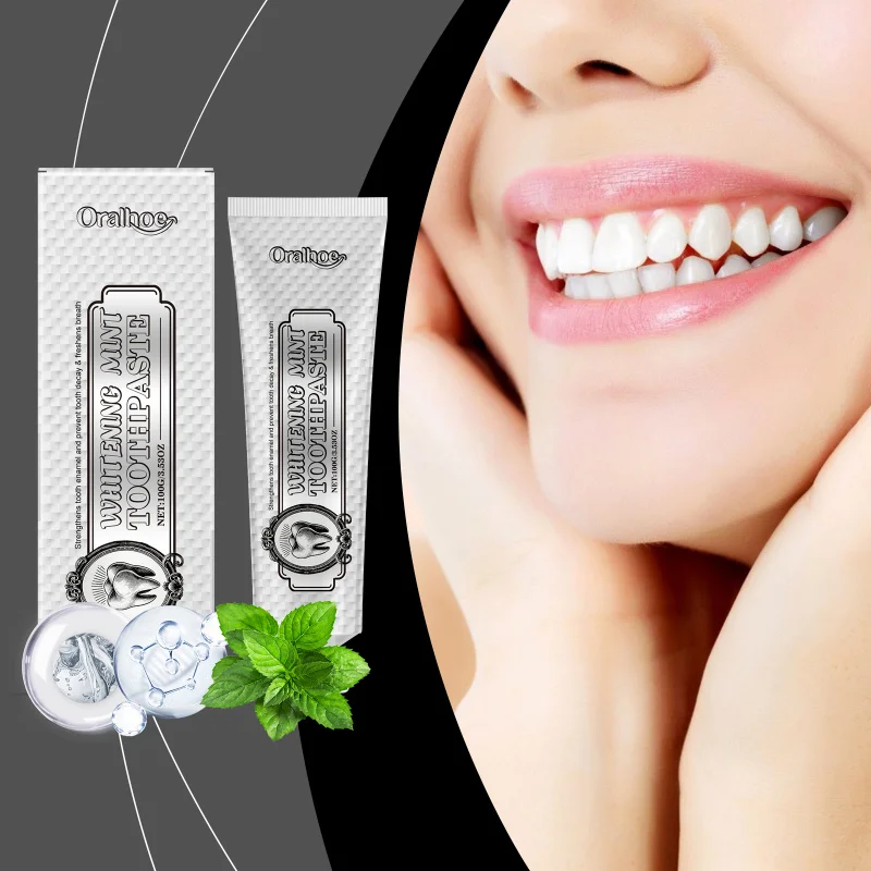 

Mint Fresh Toothpaste - Gentle Cleaning For Tartar, Stains & Bad Breath, Teeth Protection & Oral Care Toothpaste