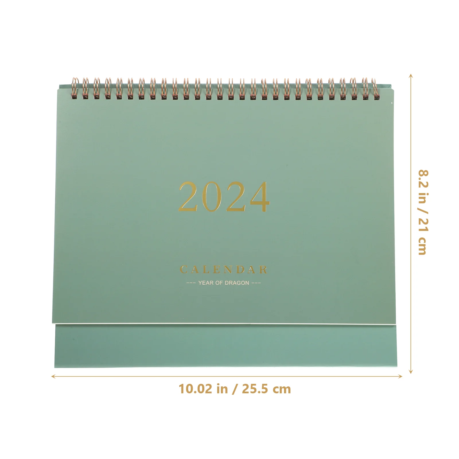 Delicate staande kalender 2024 bureau wit bord desktop juli 2023-2024 papier kantoor maand peuter mini-ezel