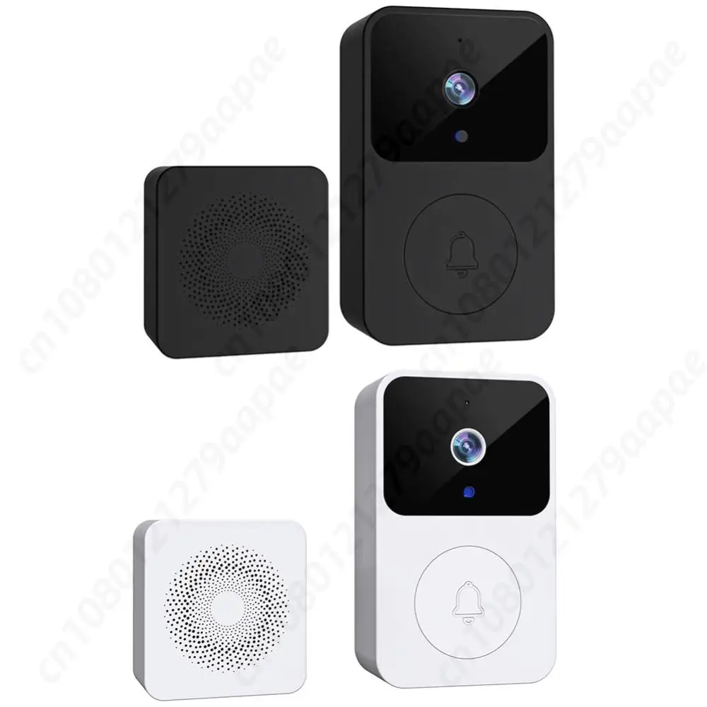 2.4GHz WiFi Wireless Video Doorbell IR Night Vision Smart Door Bell Two-way Intercom Visual Doorbell Home Security System