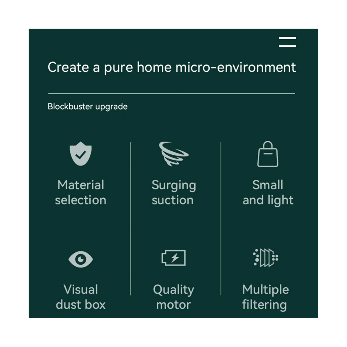 120W 5000Pa Mini aspirador de mano para coche DC3.7V Aspirador portátil para coche con doble eliminador de ácaros inalámbrico Verde