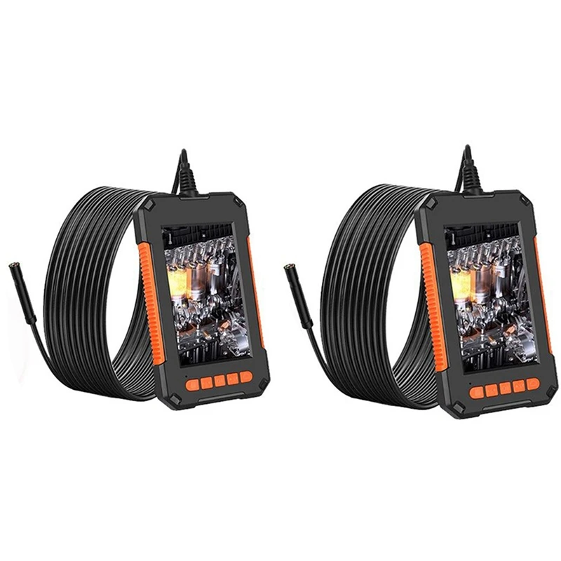 

Industrial Endoscope Camera 1080P 4.3 Inch IPS Single Lens Pipe Car Inspection Borescope IP68 Waterproof With 8 LED