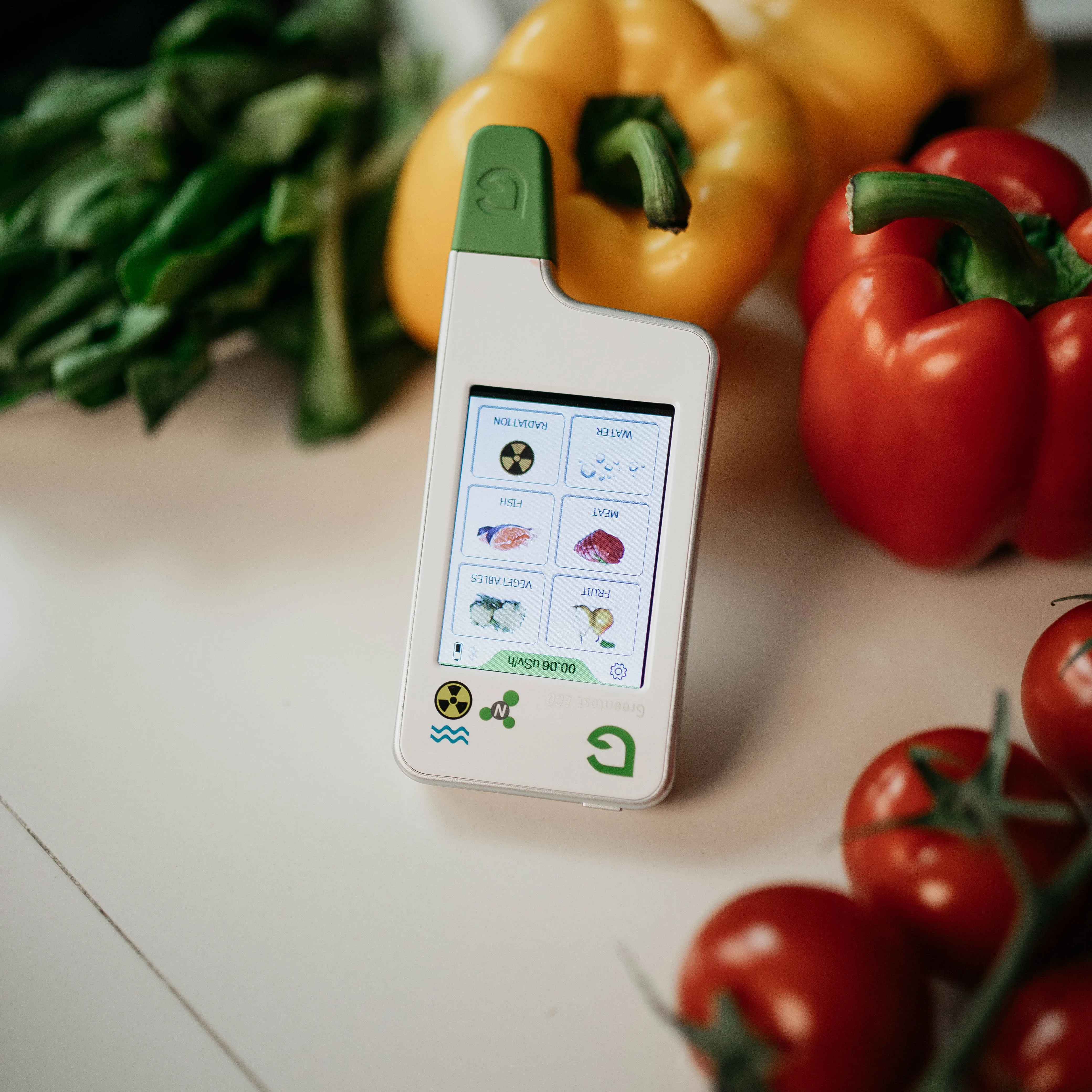 Greentest 3 Portable Nitrate Tester Rapid Food Quality Detector for Fruits Vegetables Meat Fish Home Kitchen Supermarket Use