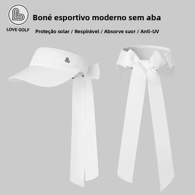 lovegolf-chapeau-de-soleil-de-golf-pour-femme-respirant-a-visiere-ouverte-pour-tennis-badminton-protection-solaire-casquette-de-sport-casquette-a-nœud