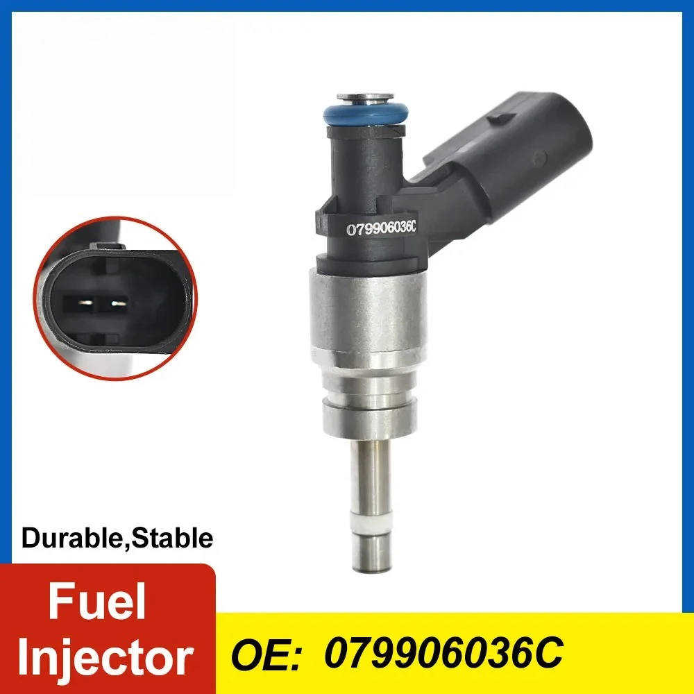 

1/8Pcs 079906036C 079906036D Fuel Injector Nozzle For A6 A8 Quattro Q7 R8 S5 4.2L V8 Touareg 2007-2012 Engine Injection