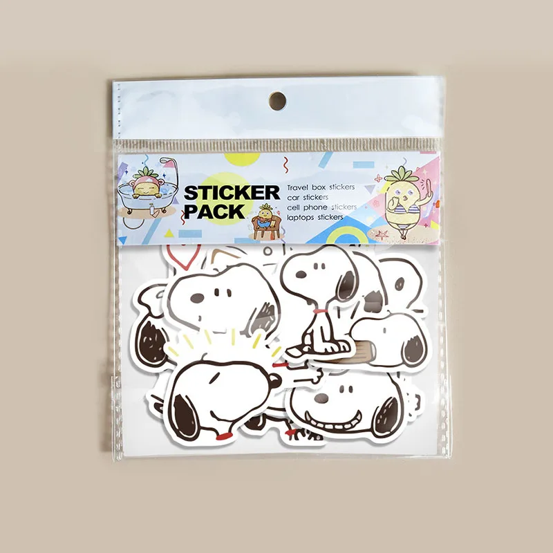 

20 pack/ лот Kawaii Snoopy стикеры милые скрапбук DIY дневника декоративные уплотняющие стикер альбом Stick Label