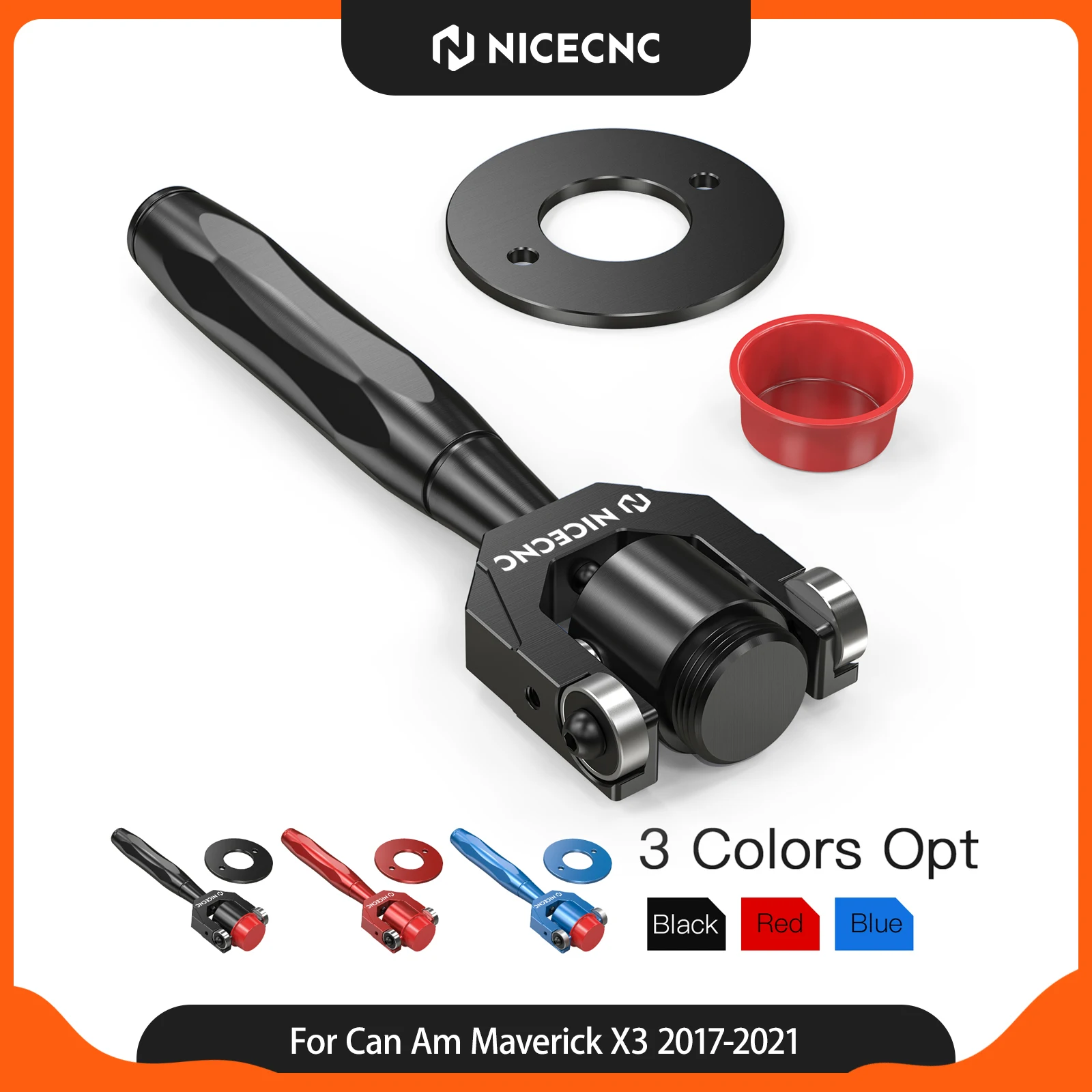 NICECNC Para Can-Am Maverick X3 2017-2023: Ferramenta de Troca de Correia e Kit de Remoção de Embreagem para Can-Am Commander 1000R - Acessórios UTV
