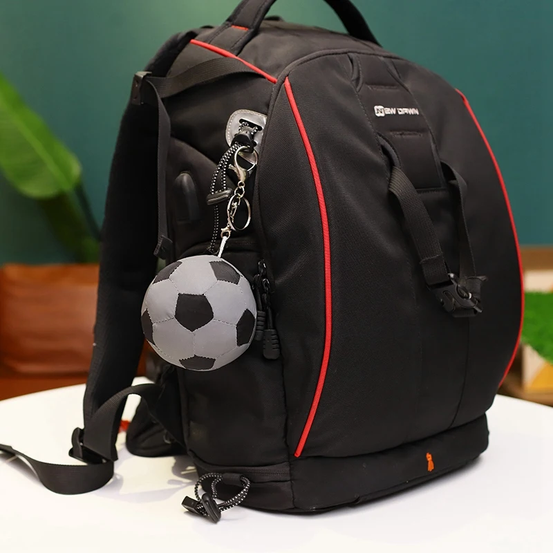 9cm Cartoon Football Basketball Plush Keychains Kawaii BallStuffed Toy Pendant Bag Backpack Car Homedecor Plush Keyrings