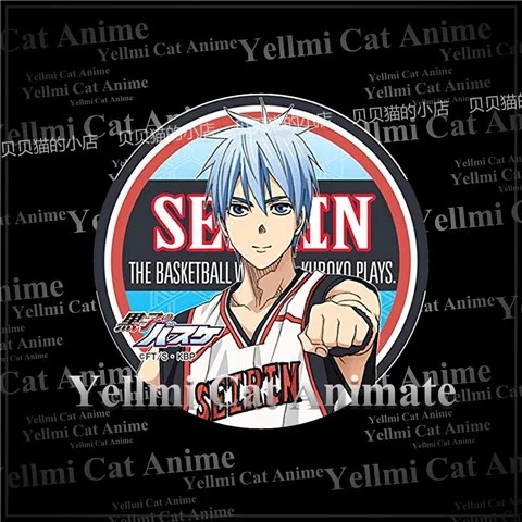 Kuroko Tetsuya Kagami Taiga Akashi Seijuro Aomine Daiki Midorima Shintaro Costumes Badge Basketball Anime Peripherals Decoration